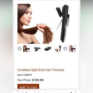 BNIB cordless split end trimmer